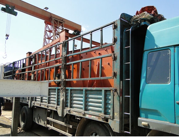 2014年5月5日，太原市北方机械厂往大同怀仁发货现场